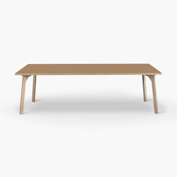 Domusnord Studio Linoleums Spisebord p Birkekrydsfiner 200 x 90 cm i 19 farver