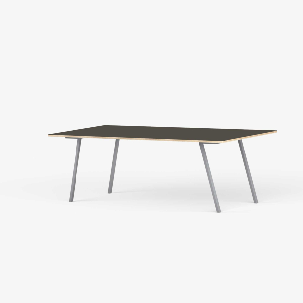 Domusnord Line View Linoleums konferencebord og mdebord krydsfinr 200 x 90 cm i 14 farver