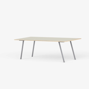 Domusnord Line View Linoleums konferencebord og mdebord krydsfinr 200 x 90 cm i 14 farver