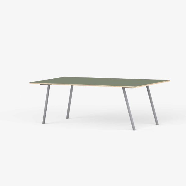 Domusnord Line View Linoleums Spisebord krydsfinr 200 x 90 cm i 19 farver