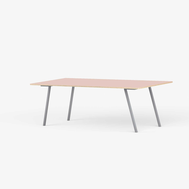 Domusnord Line View Linoleums konferencebord og mdebord krydsfinr 200 x 90 cm i 14 farver