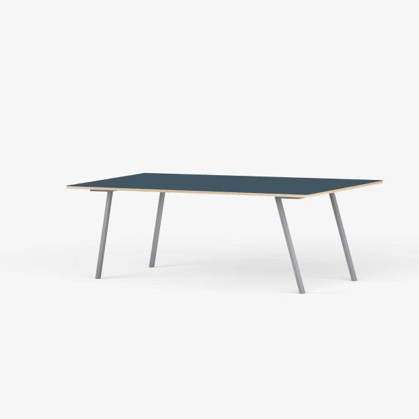 Domusnord Line View Linoleum's Dining Table plywood 200 x 90 cm in 14 colors