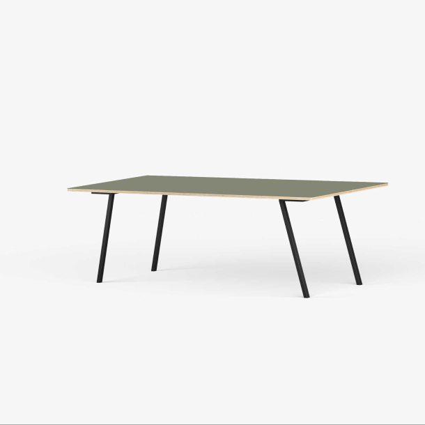 Domusnord Line View Linoleums Spisebord krydsfinr 200 x 90 cm i 19 farver