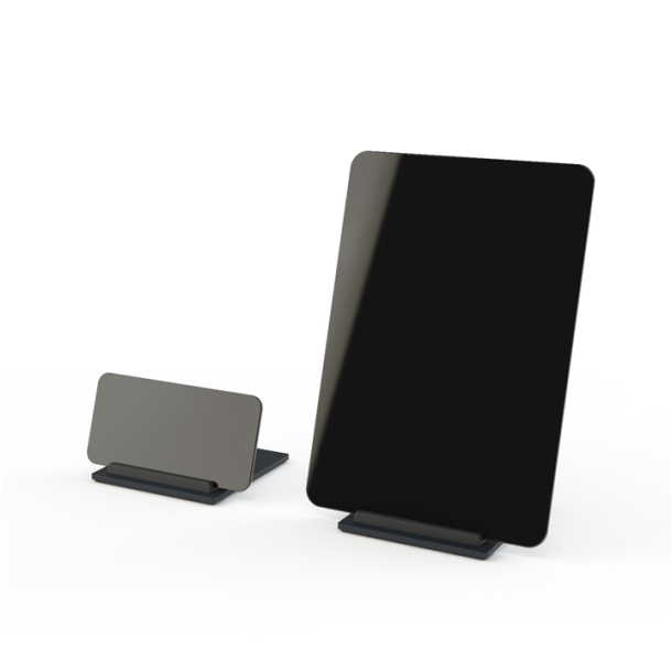Domusnord Tile iPhone og iPad holder - Night Black / sort