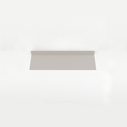 Domusnord Out of Shape 48 design hylde - Nordic Grey / varm gr