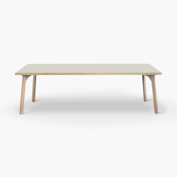 Domusnord Room Linoleum konferencebord og mdebord i Eg 230 x 90 cm i 19 farver