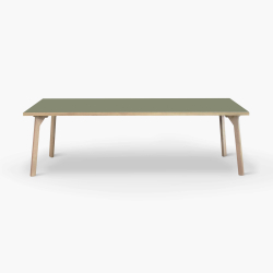 Domusnord Room Linoleum konferencebord og mdebord i Eg 230 x 90 cm i 19 farver