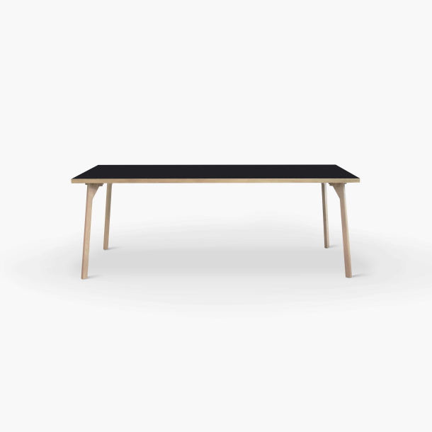 Domusnord Room Linoleum konferencebord og mdebord i Eg 200 x 90 cm i 19 farver