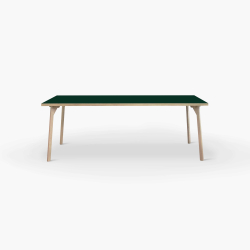 Domusnord Room Linoleum konferencebord og mdebord i Eg 200 x 90 cm i 19 farver