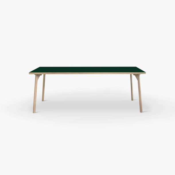 Domusnord Room Linoleum konferencebord og mdebord i Eg 160 x 80 cm i 19 farver