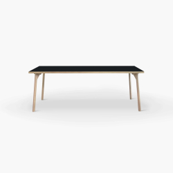 Domusnord Room Linoleum konferencebord og mdebord i Eg 200 x 90 cm i 19 farver