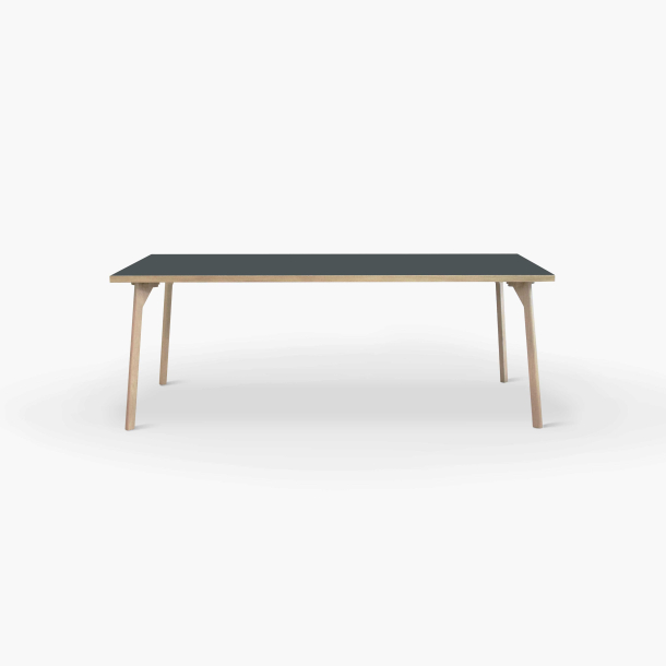 Domusnord Room Linoleum konferencebord og mdebord i Eg 160 x 80 cm i 19 farver