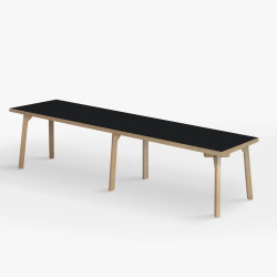 Domusnord Room Bnk Eg Tr med Linoleum - 200 cm - 19 farver