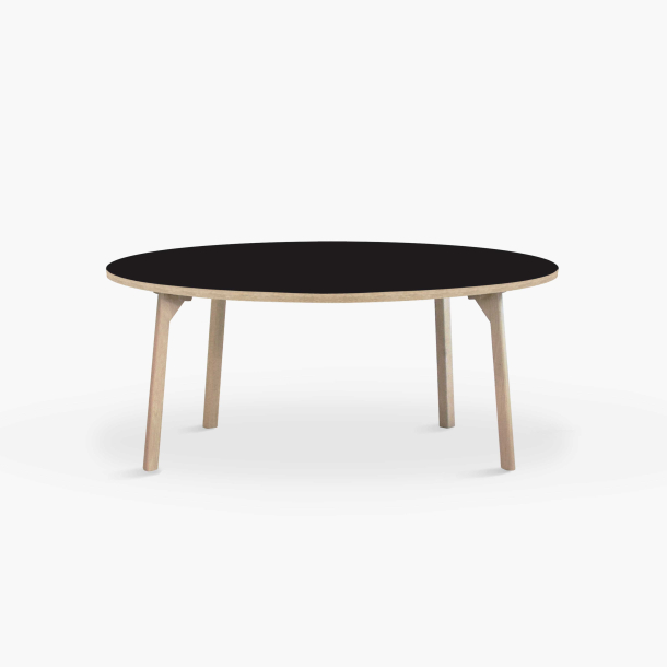 Domusnord Room rundt Linoleum konferencebord og mdebord i eg 110 i 19 farver