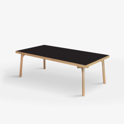 Domusnord Sofabord Room Lounge Table  med linoleum og eg kant 120x60