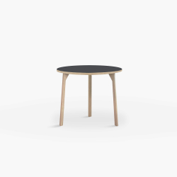 Domusnord Room rundt Linoleum konferencebord og mdebord i eg 70 i 19 farver