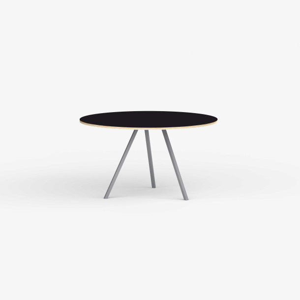 Domusnord Line View Linoleums rundt Spisebord krydsfinr 110 cm i 19 farver