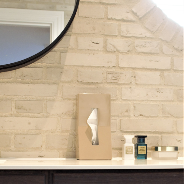 Stand design Kleenex holder plastic  Beige