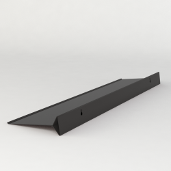 Domusnord Out of Shape 78 design hylde - Granite Grey / mrkegr