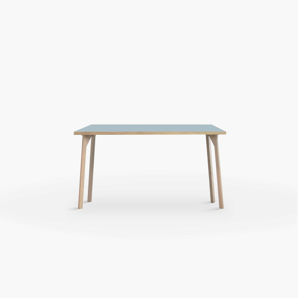 Domusnord Room Linoleum Desk and conference table in Oak 90 x 50 cm in 19 colors