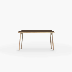 Domusnord Room Linoleum Desk in Oak 120 x 60 cm in 19 colors