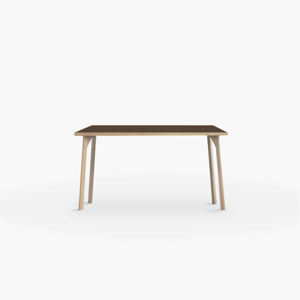 Domusnord Room Linoleum Desk in Oak 120 x 60 cm in 19 colors