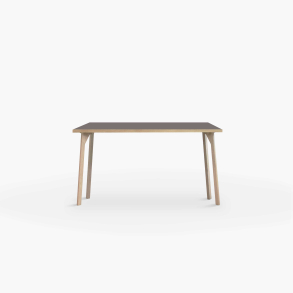 Domusnord Room Linoleum Bureau van Eikenhout 120 x 60 cm - Mauve / Bruin