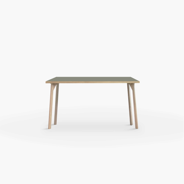 Domusnord Room Linoleums Skrivebord i Eg 120 x 60 cm i 21 farver Gr&oslash;n (Olive)