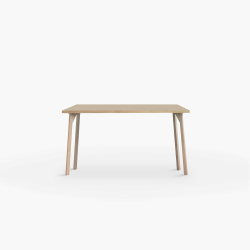 Domusnord Room Linoleum Desk in Oak 120 x 60 cm in 19 colors