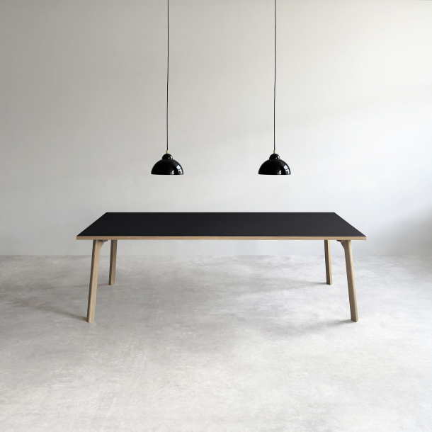 Domusnord Room Linoleums Spisebord i Eg 200 x 90 cm i 19 farver