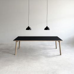 Domusnord Room Linoleums Stort Spisebord i Eg 230 x 90 cm i 19 farver