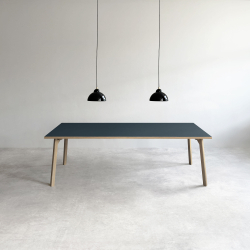 Domusnord Room Linoleums Stort Spisebord i Eg 230 x 90 cm i 19 farver