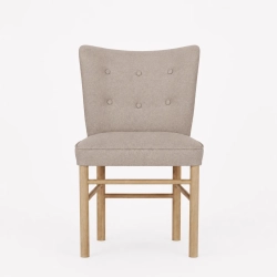 Domusnord Take a Break Spisebordsstol - Gr� beige og Eg