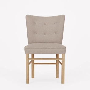 Domusnord Take a Break Spisebordsstol - Gr� beige og Eg