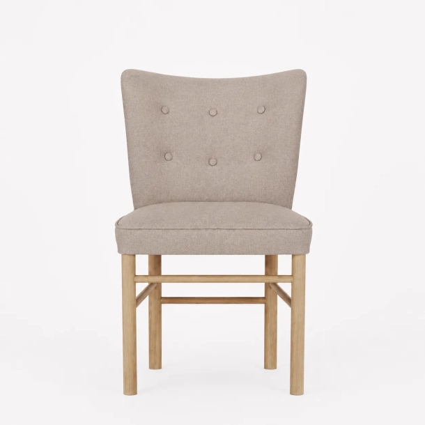 Domusnord Take a Break Spisebordsstol - Gr� beige og Eg