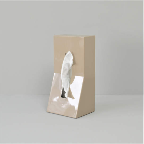 Stand design Kleenex holder - plast beige