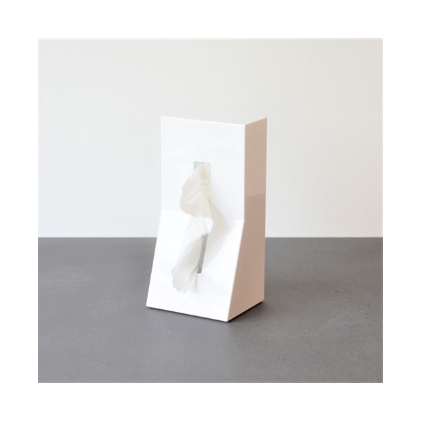 Stand Design Tissuedoos-houder  Witte Staal