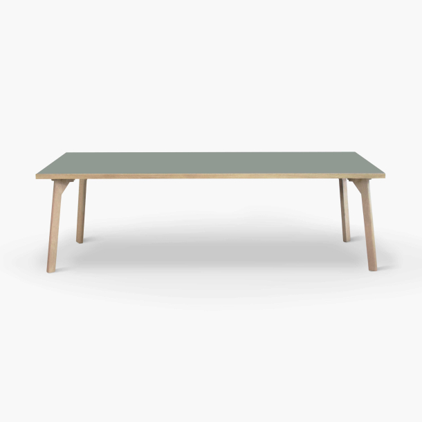 Domusnord Room Linoleums Stort Spisebord i Eg 230 x 90 cm i 19 farver