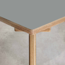 Domusnord Studio Linoleums Spisebord p Birkekrydsfiner 200 x 90 cm i 19 farver