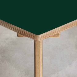 Domusnord Studio Linoleums Spisebord p Birkekrydsfiner 200 x 90 cm i 19 farver