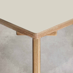 Domusnord Studio Linoleums Spisebord p Birkekrydsfiner 230 x 90 cm i 19 farver