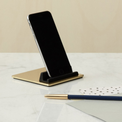 Domusnord Tile iPhone og iPad holder - Brass / messing