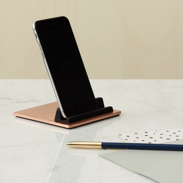 Domusnord Tile mobile phone and iPad holder  Copper