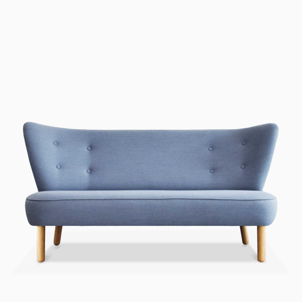 Domusnord Take a Break groe zweisitzige Lounge-Sofa  Powder Blue  Blaugrau