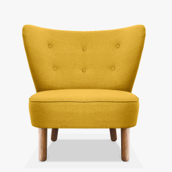 Domusnord Take a Break Lounge Chair lnestol  Mustard