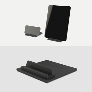 Domusnord Tile iPhone og iPad holder - Night Black / sort