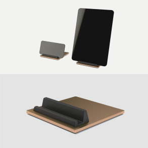 Domusnord Tile iPhone- en iPad-houder  Copper / Koper