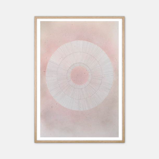 Christina Winslv Nude Giant Circle plakat 50x70