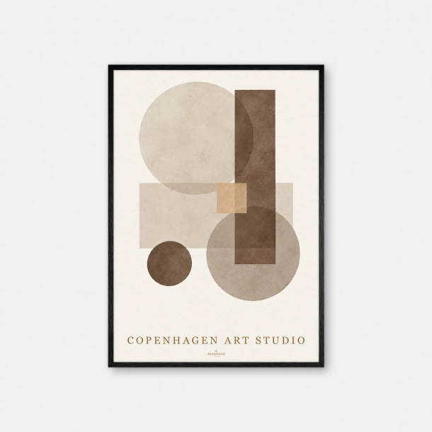 Copenhagen Art Studio - Sunday Poster