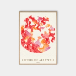 Copenhagen Art Studio � Global Dance Pink � Roze Poster
